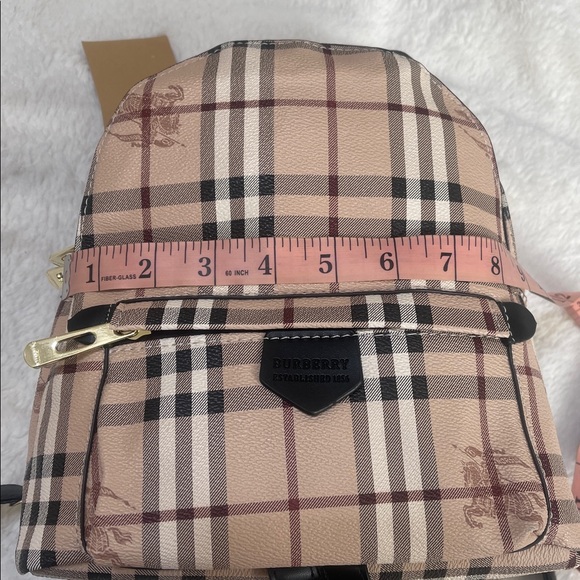 Tartan Print Mini Backpack - Picture 7 of 8
